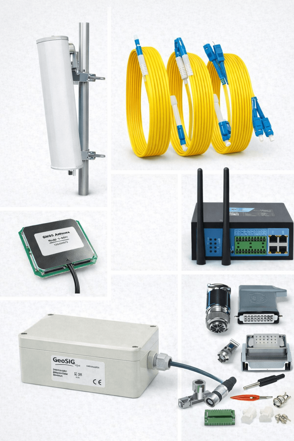 Accesorios complementarios para equipos y sensores de monitoreo